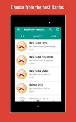 Radio Northern Ireland android App screenshot 1